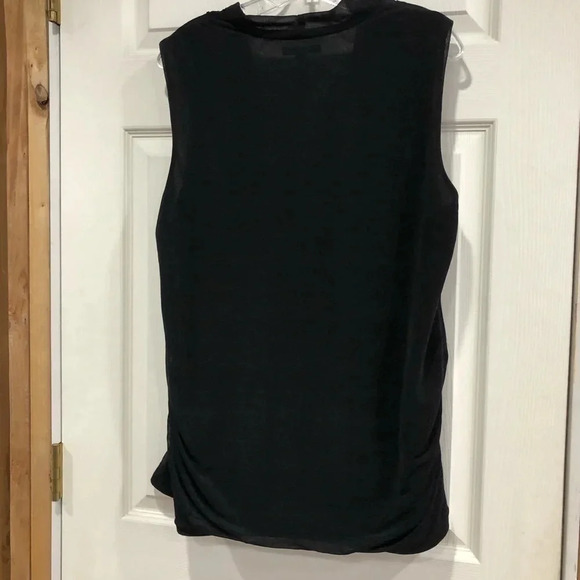 Dana Buchman Draped Front Tank Sleeveless Top XL - Picture 7 of 7